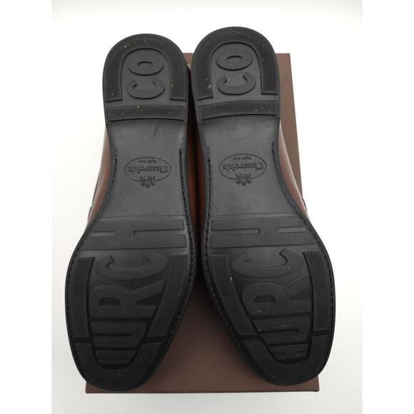 Church's English Shoes Men's Karl Leather Penny Loafers Burnt Natural 9 US - Picture 8 of 16